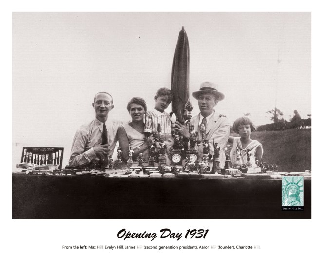 Old school photos of Evelyn Hill, the company that runs concession stands on Ellis Island and at the Statue of Liberty